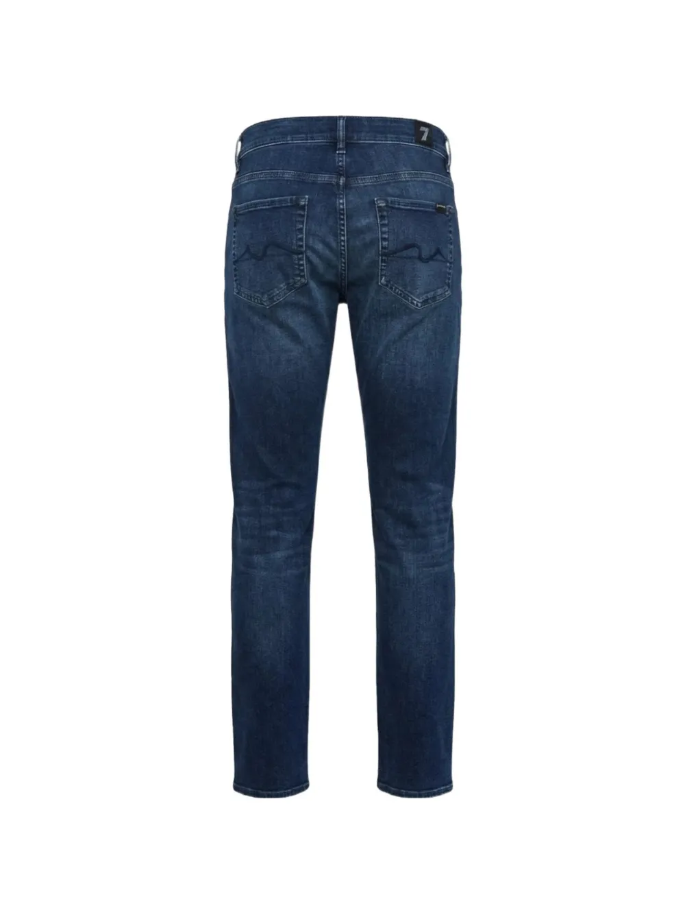  7 For All Mankind Whiskering-effect Jeans - Blue 