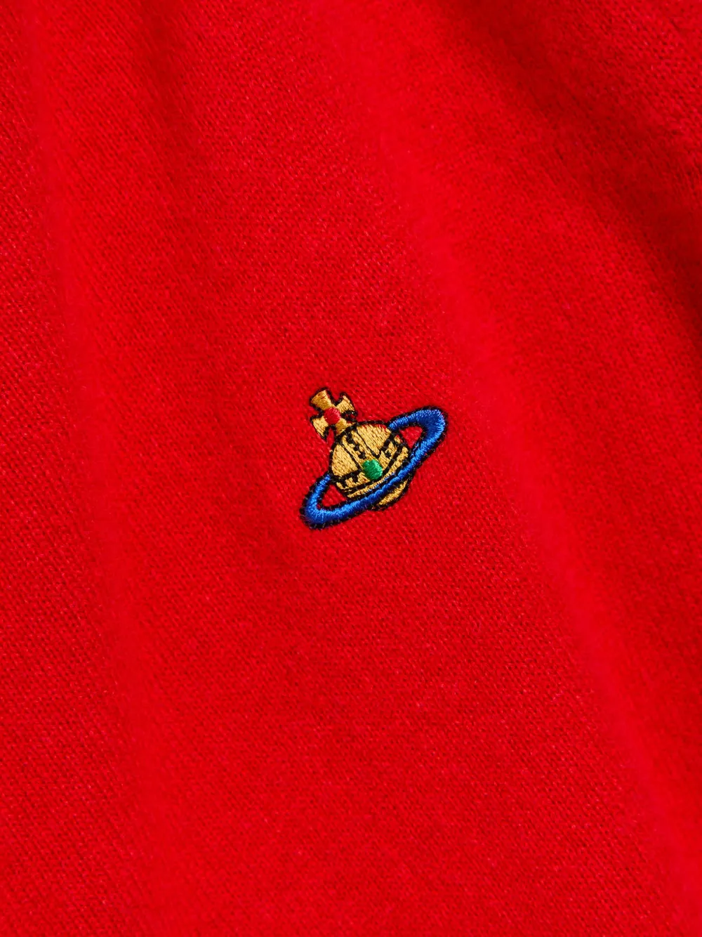 Vivienne Westwood Trui met geborduurd logo Rood