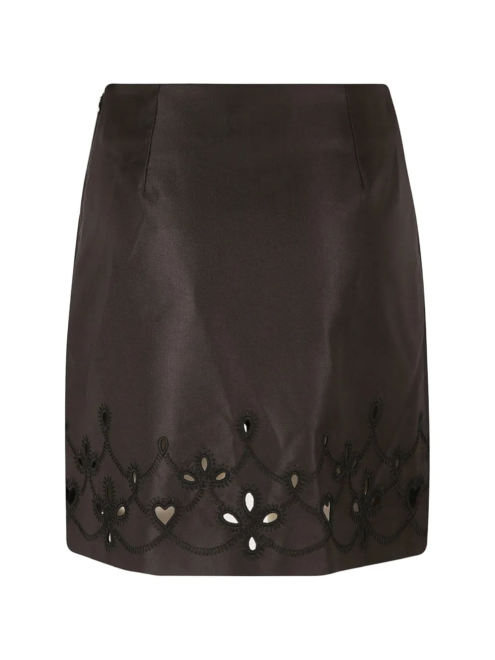 Chloé Cut-out Skirt in Black, view 2