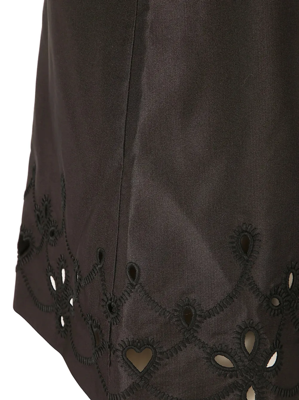 Chloé Cut-out Skirt in Black, view 3