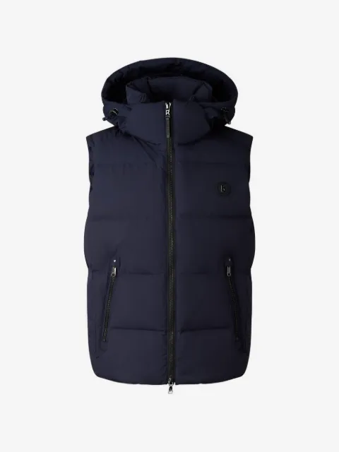 BOGNER chaleco capitonado con capucha removible