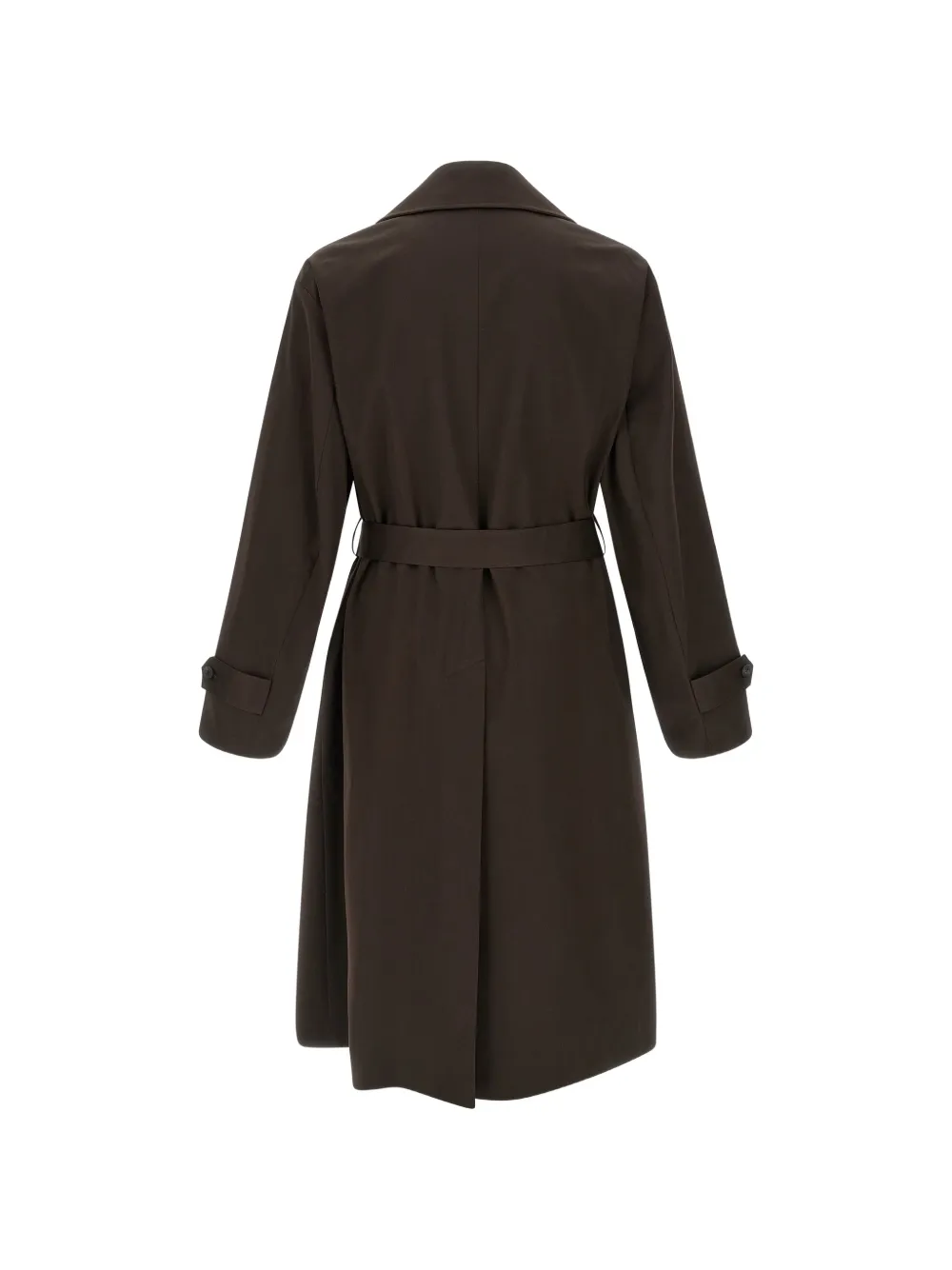 STEIN Trenchcoat met dubbele rij knopen Bruin