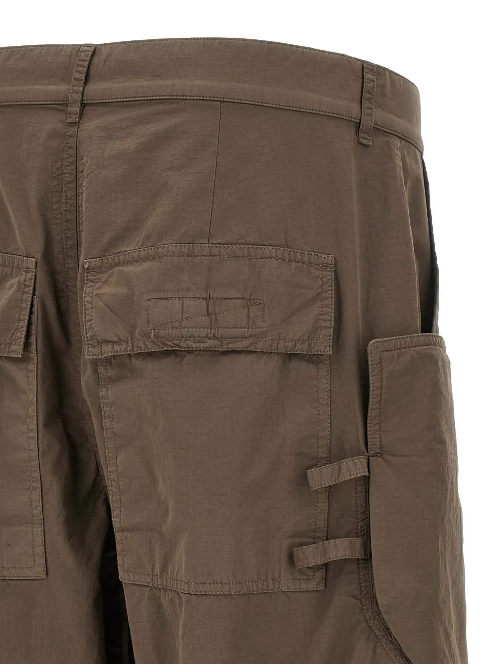 Rick Owens DRKSHDW Stefan ripstop cargo broek Bruin