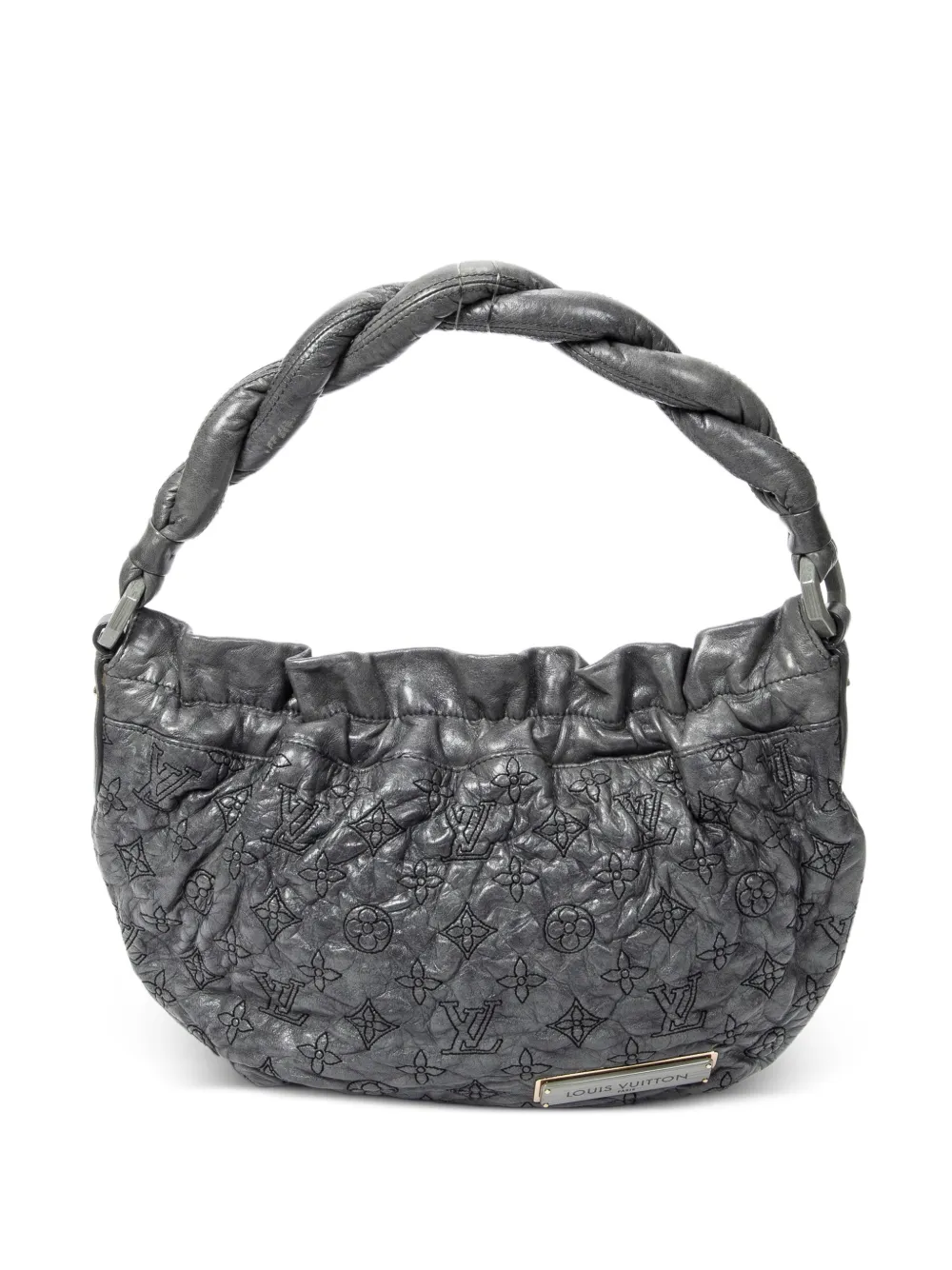 Louis Vuitton Pre-Owned PM Olympe Nimbus twisted-handle tote bag - Grau