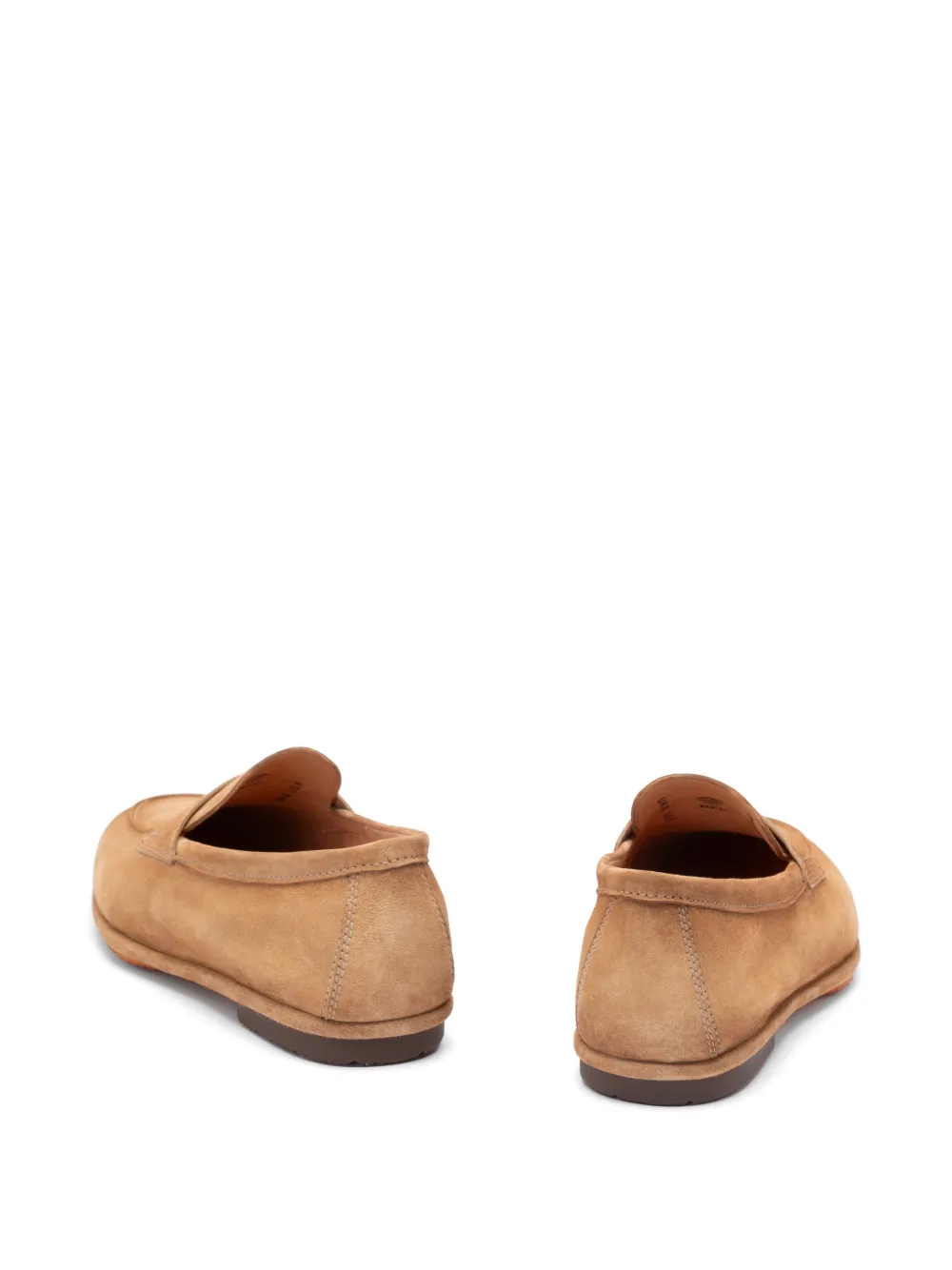 Santoni 스웨이드 페니 로퍼 | Image 2