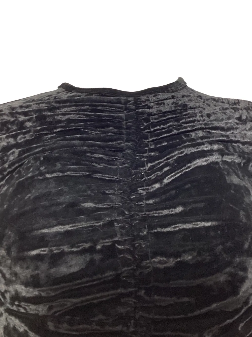 Ruched Long-Sleeve Top