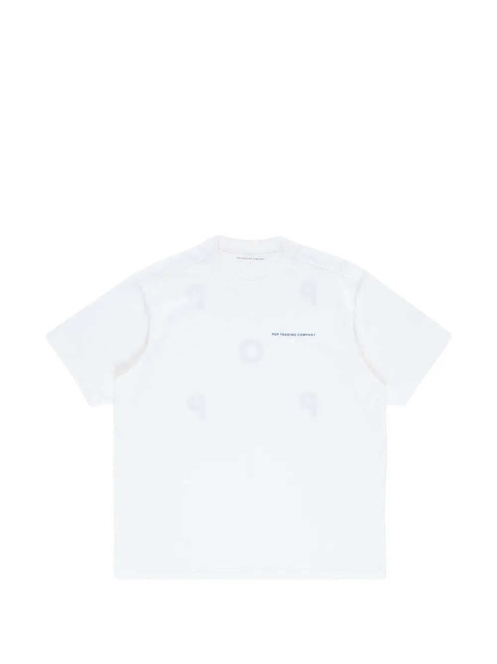 Pop Trading Company logo-detail T-shirt - Bianco