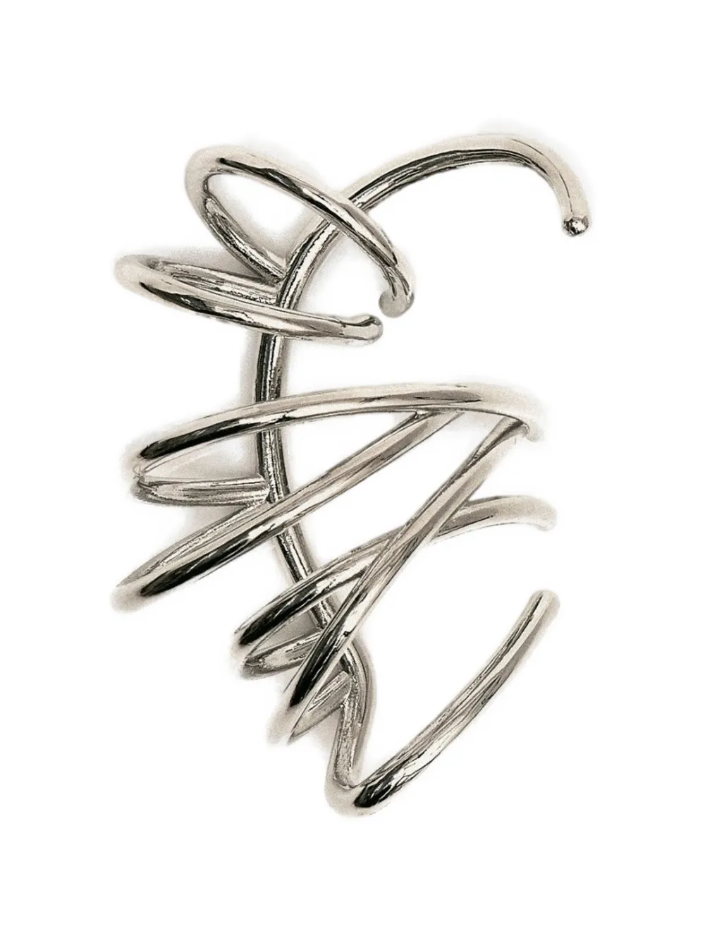 Panconesi Orbit Ear Cuff In Silver