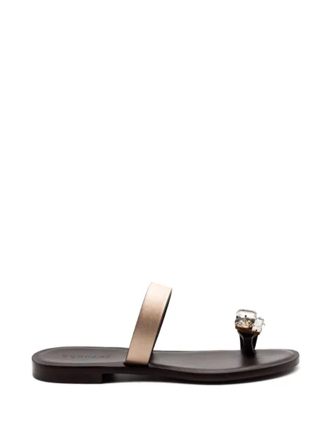 Donnarì crystal-embellished mules