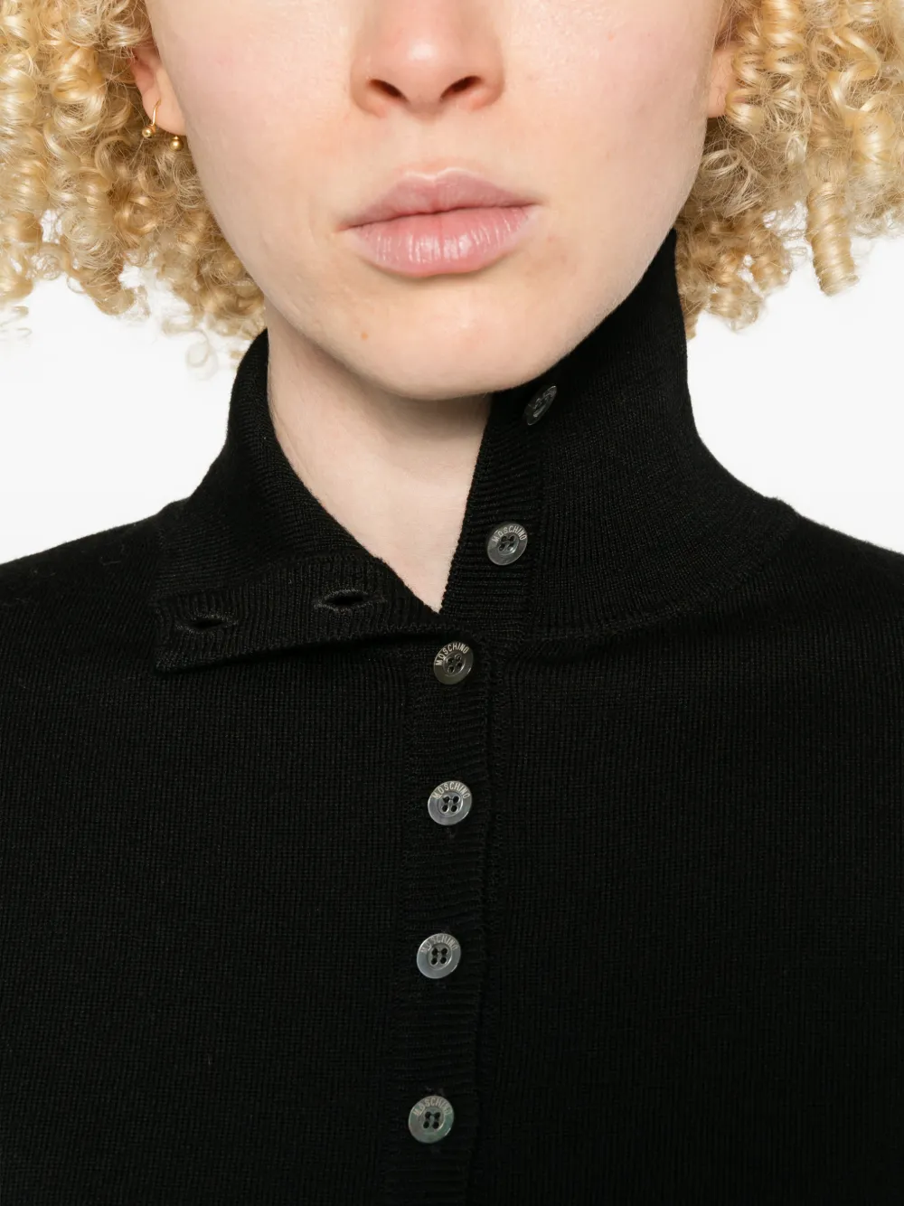 Moschino Coltrui met knopen Zwart