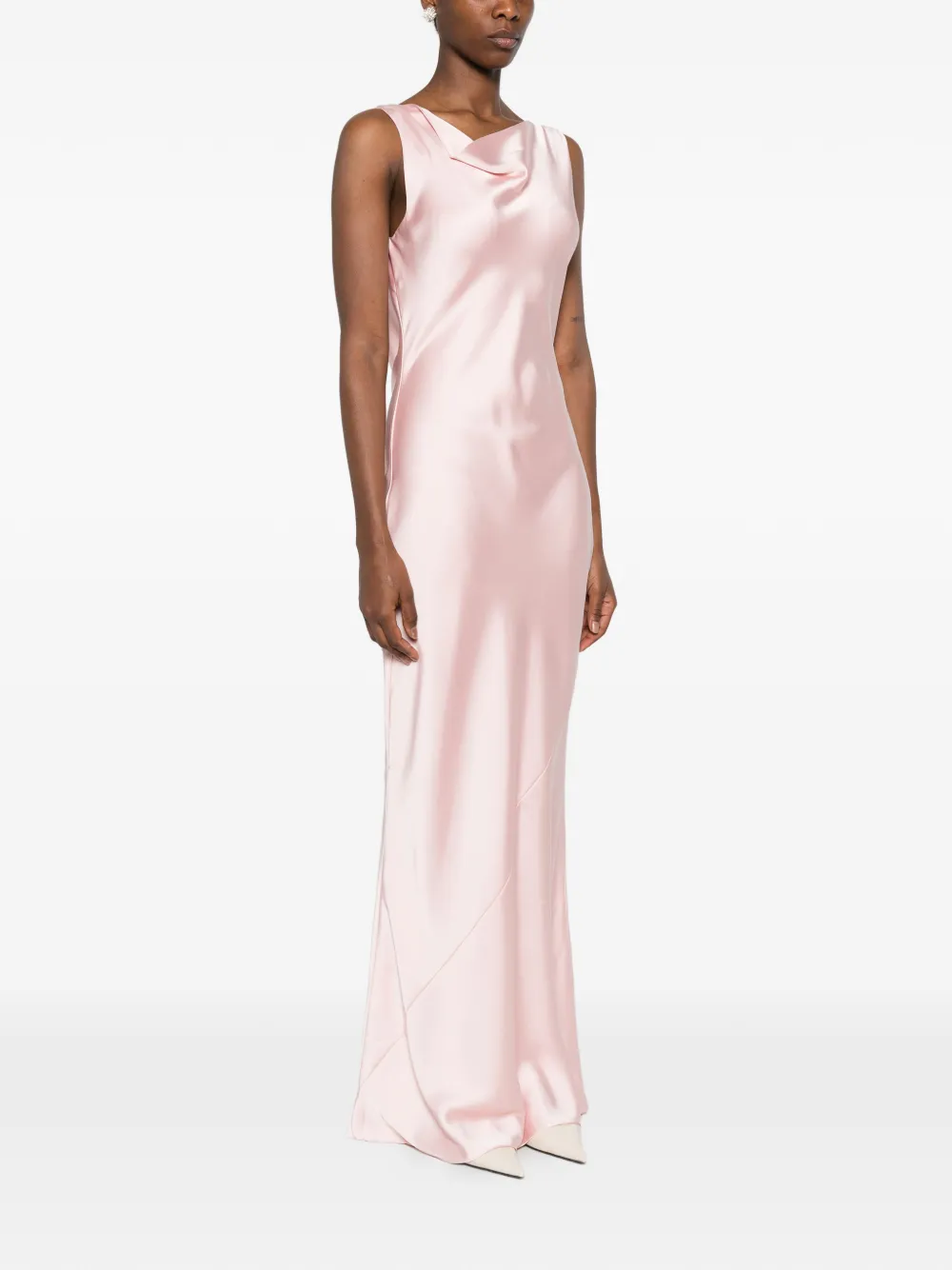 Cowl-Neck Gown
