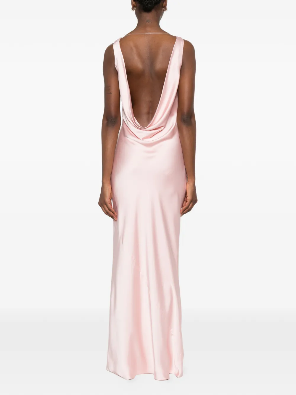 Cowl-Neck Gown