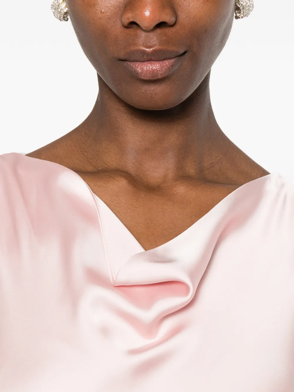 Cowl-Neck Gown