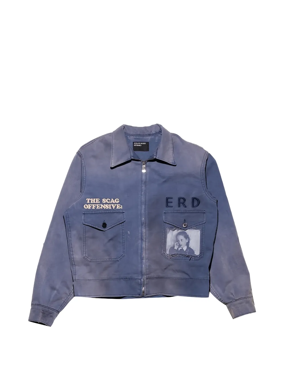 Enfants Riches Déprimés graphic-print embroidered jacket