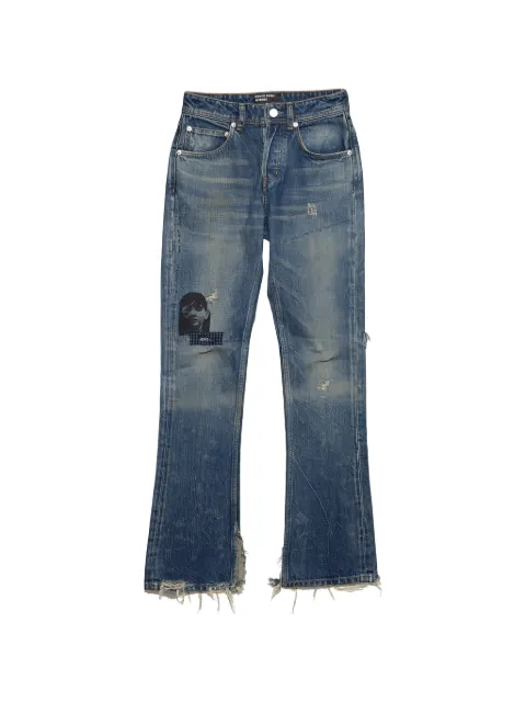 Enfants Riches Déprimés Only Son patch-detail distressed jeans