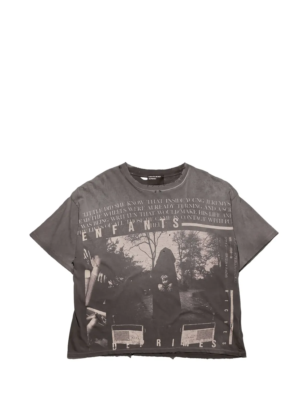 Enfants Riches Déprimés Jeremy graphic-print distressed T-shirt