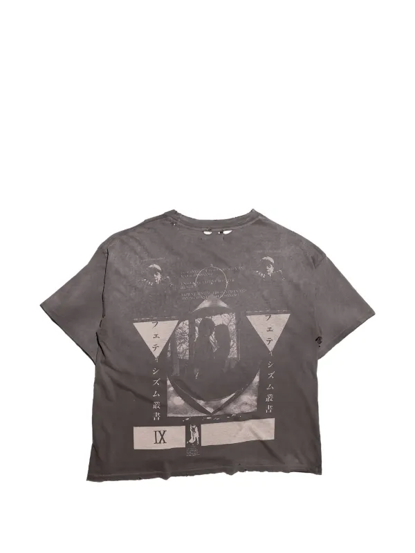 Enfants Riches Déprimés Jeremy graphic-print Distressed T-shirt