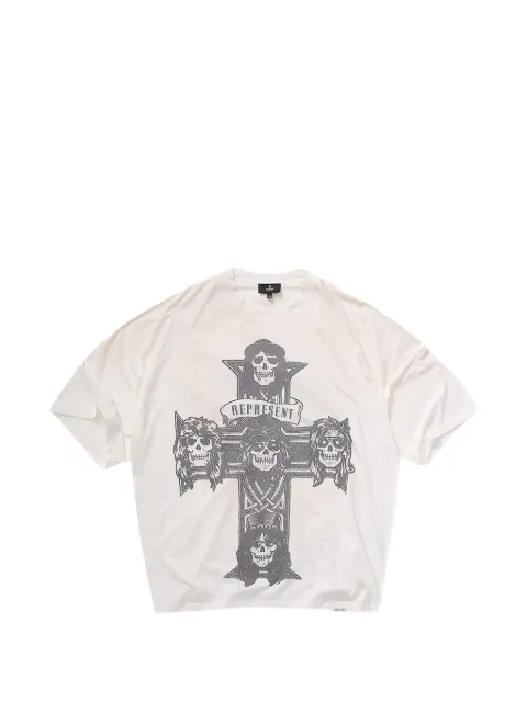 Represent Guns N' Roses cross graphic T-shirt