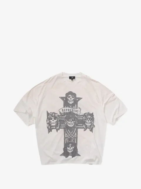 Represent camiseta Guns N' Roses con cruz