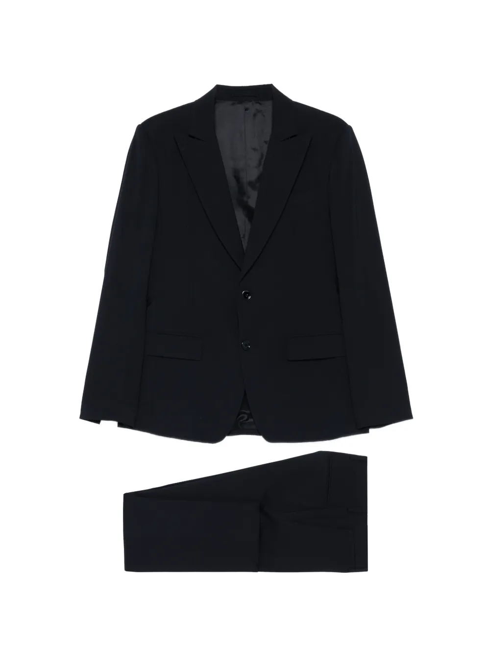 Lardini button-fastening suits (set of three) - Blu