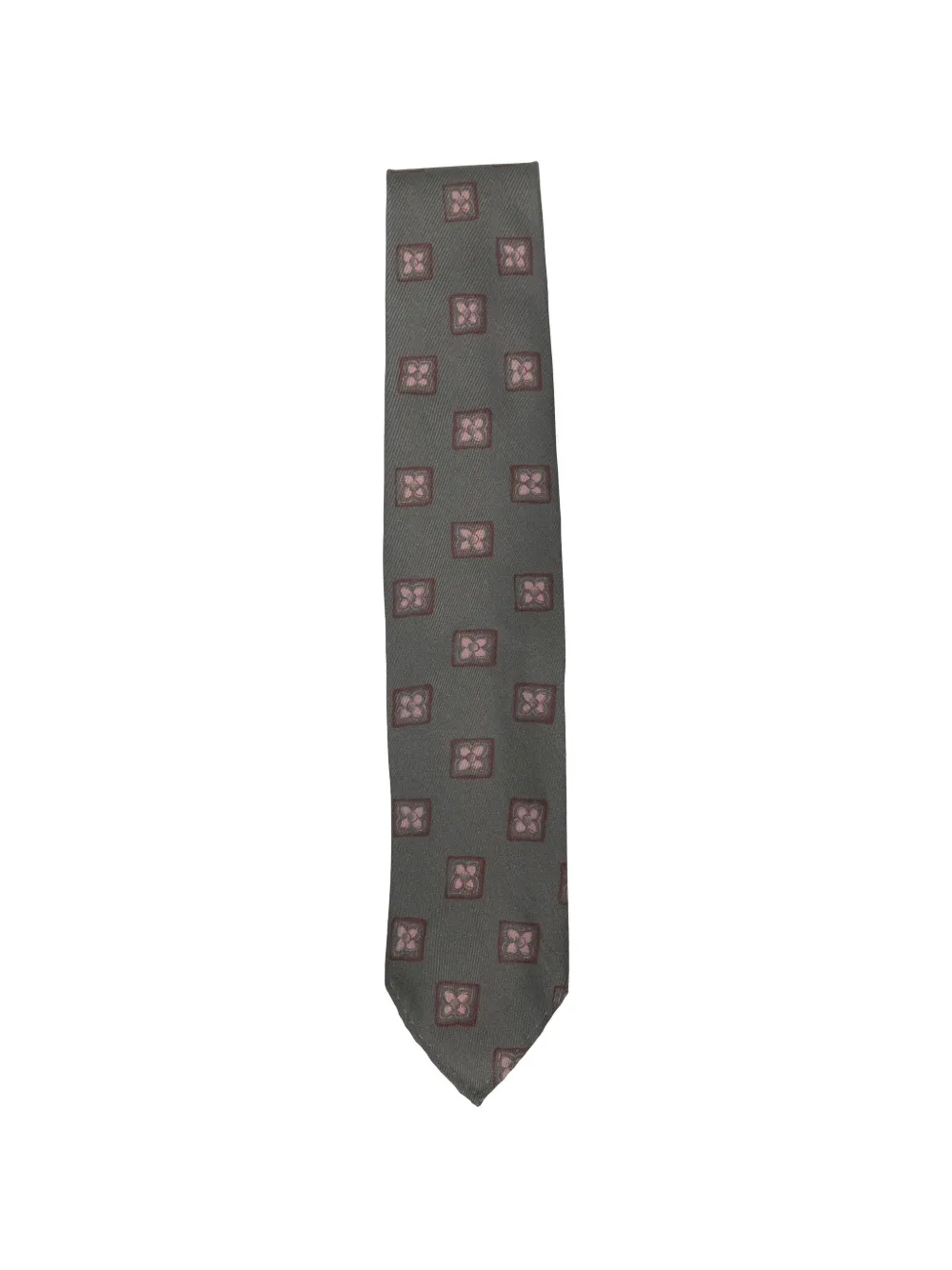 Lardini patterned tie | Green