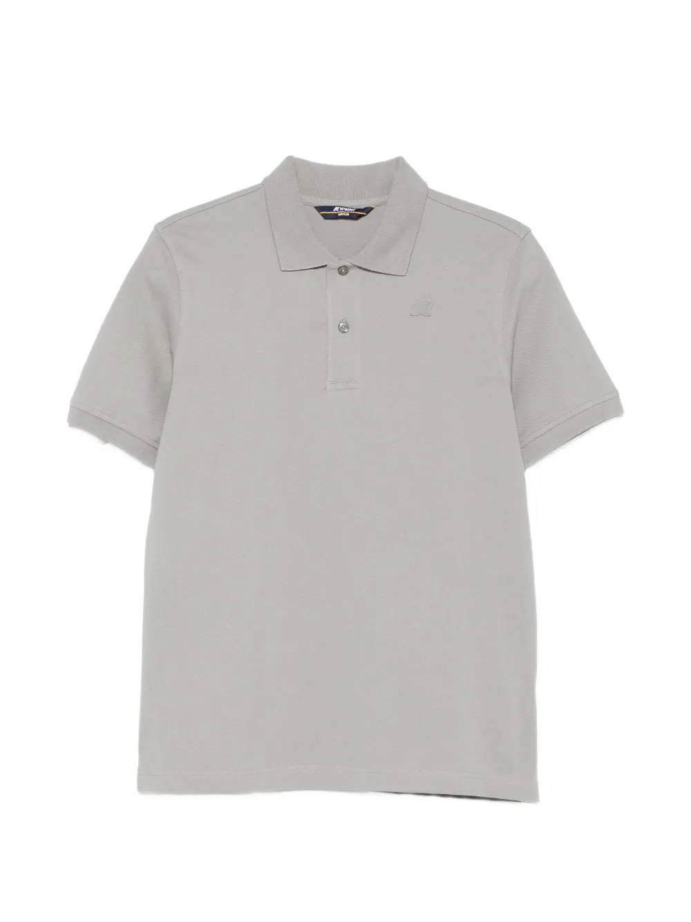 K-Way 아메디 로고 피케 폴로 셔츠 | 그레이 | Image 1