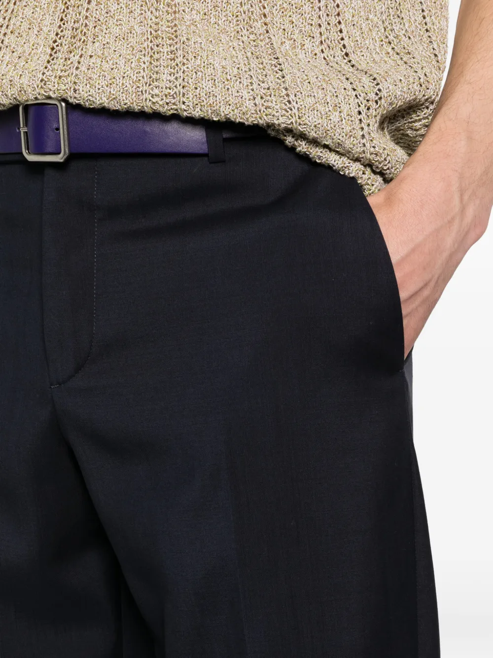 FENDI Pantalon Blauw