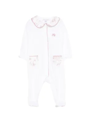 Tartine Et Chocolat floral-print collar pajamas