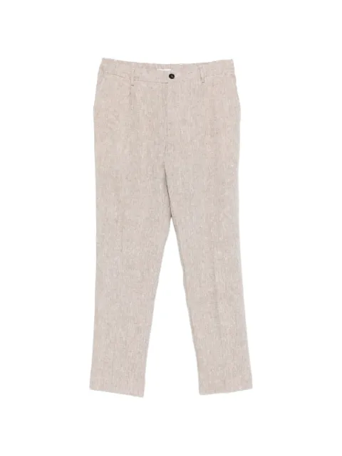 Entre Amis pleated-detail trousers