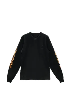 Chrome Hearts Las Vegas Horseshoe long-sleeve T-shirt | Black