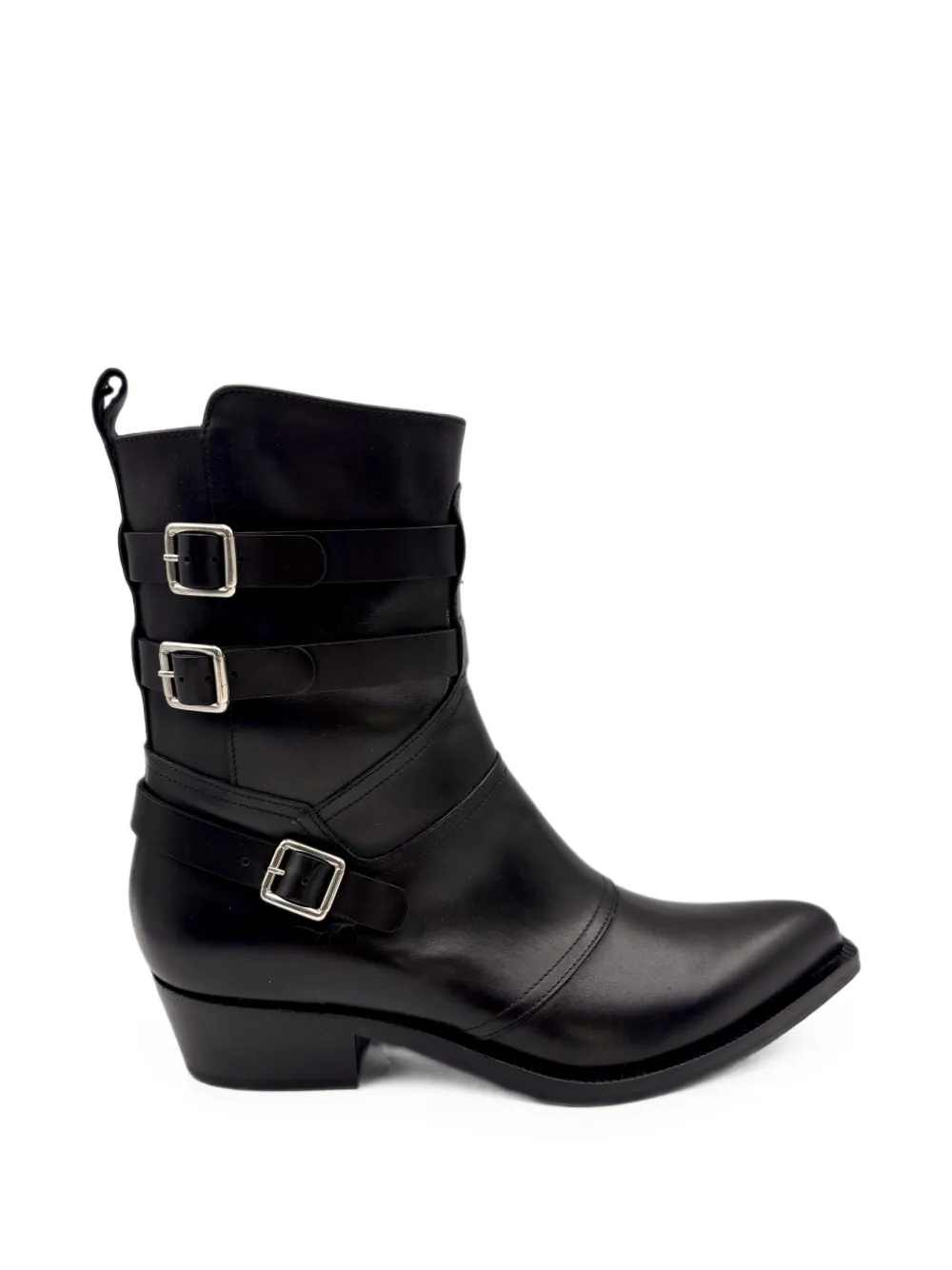 GUGLIELMO ROTTA buckled leather boots