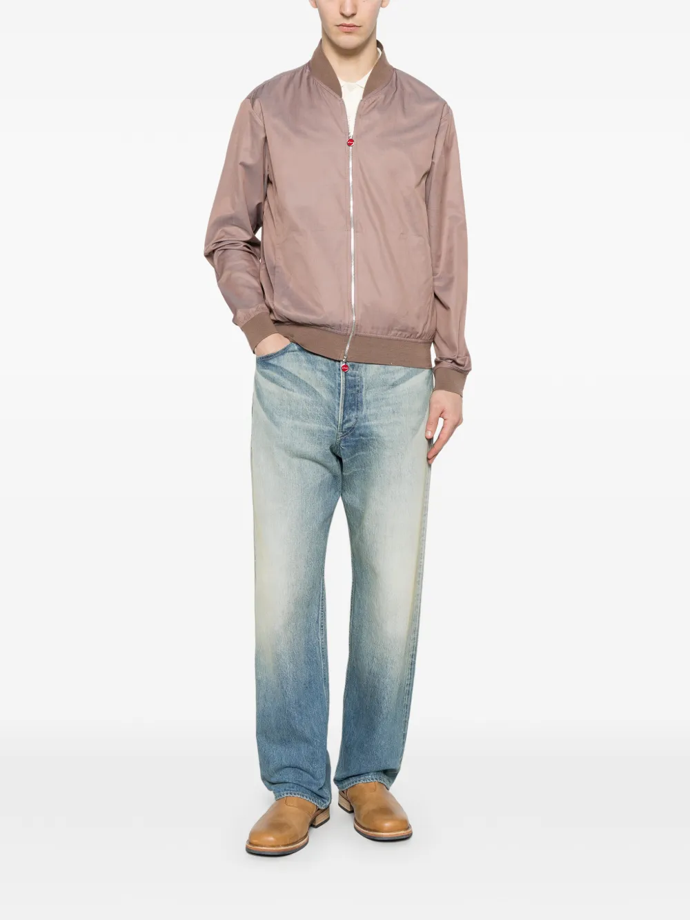 Kiton zip-up bomber jacket | Bomber Jackets | Image 2