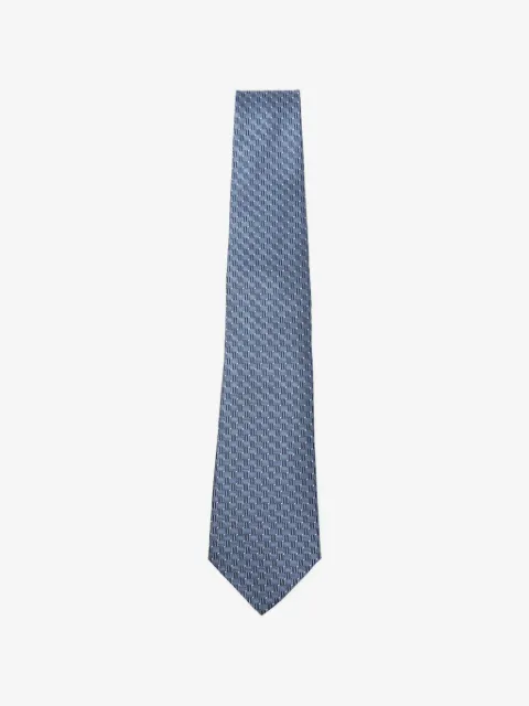 Canali geometric-pattern tie