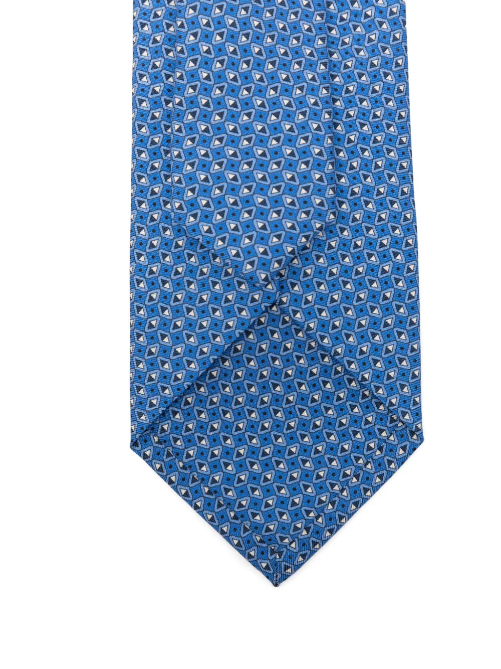 Canali Corbata Con Motivo - Azul 