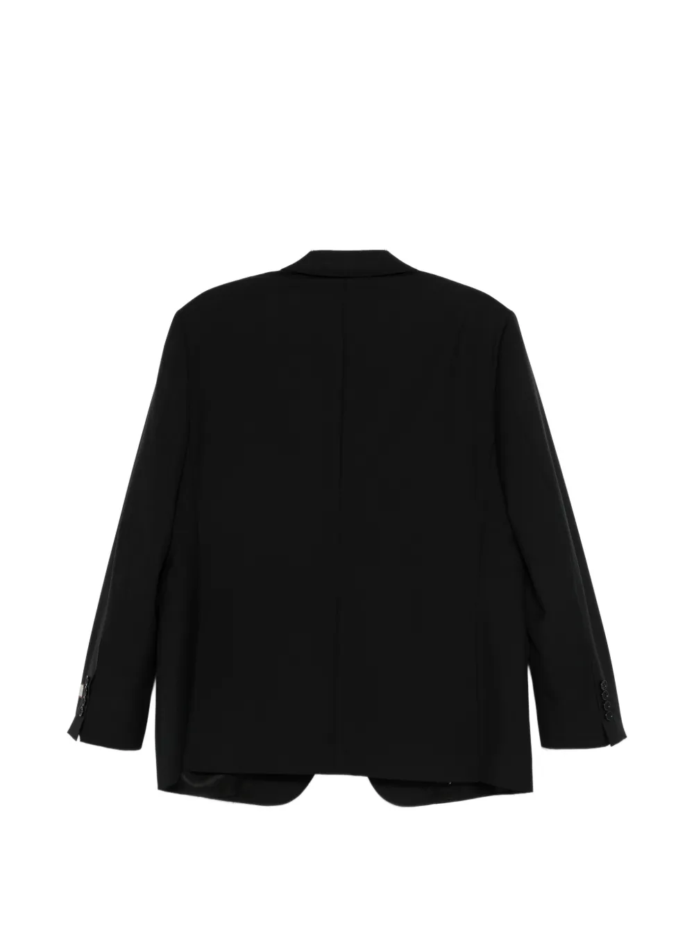 Canali Pak met enkele rij knopen Zwart