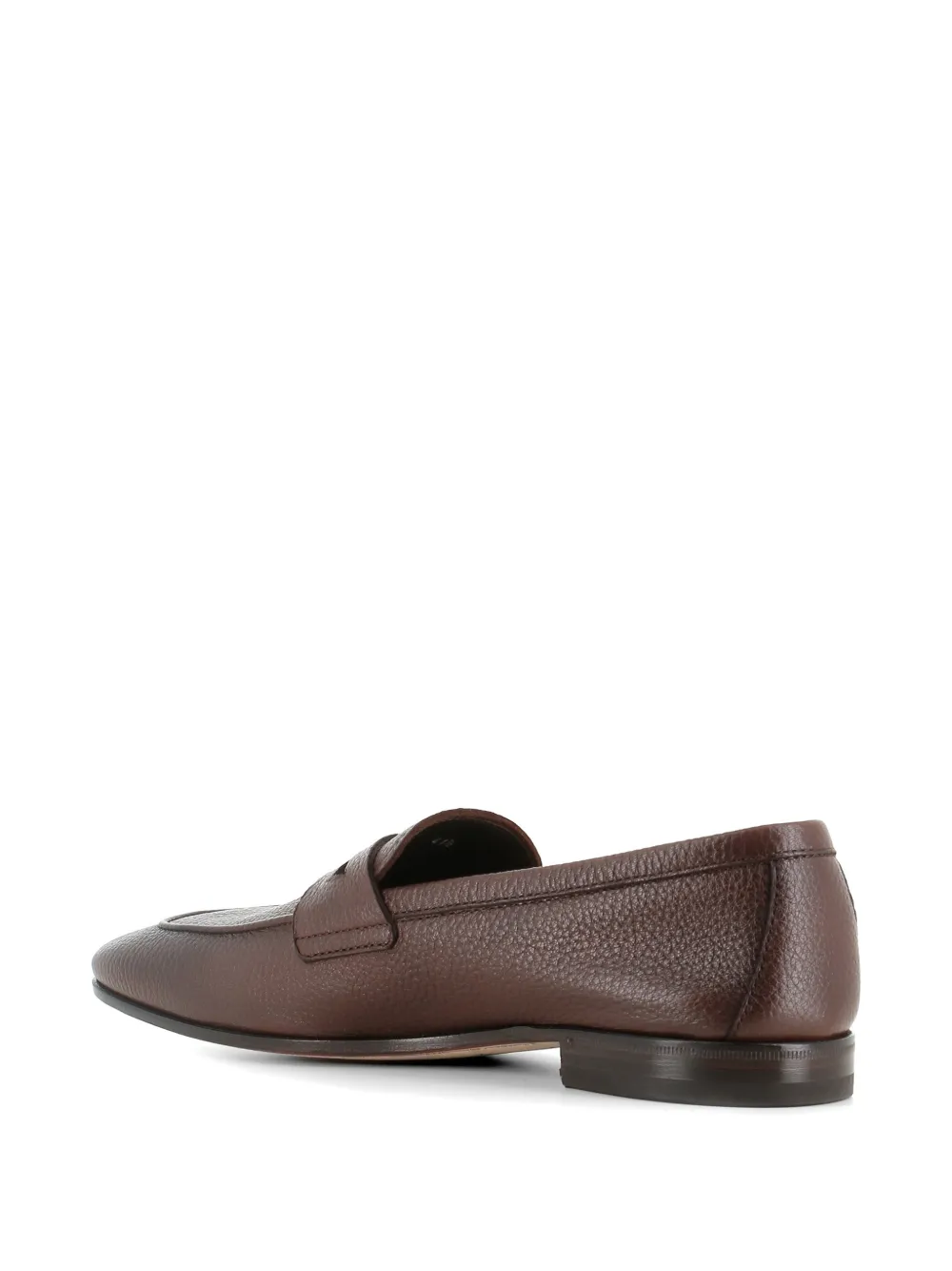 Henderson Baracco Loafers van bewerkt leer Bruin