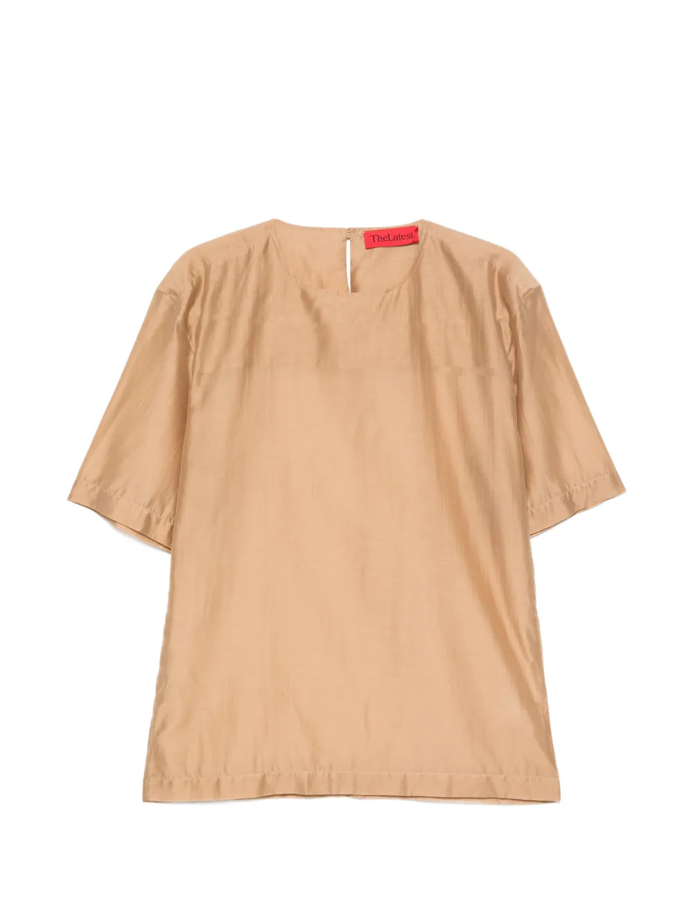 THELATEST Dean short-sleeve top - Toni neutri