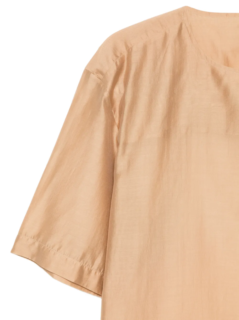  Thelatest Dean Short-sleeve Top - Neutrals 