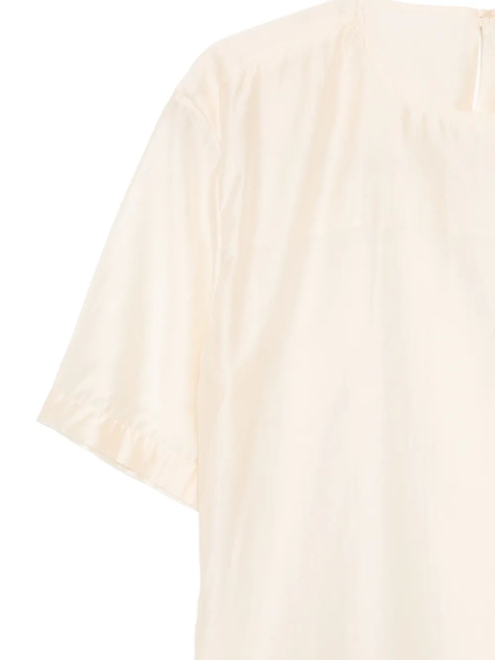  Thelatest Dean Short-sleeve Top - Neutrals 