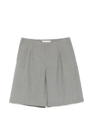 OUR LEGACY Check Shorts | Black | FARFETCH GE