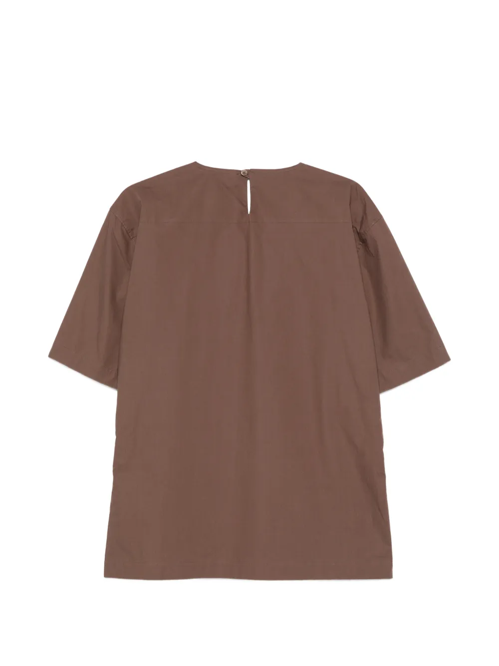  Thelatest Dean Short-sleeve Top - Brown 
