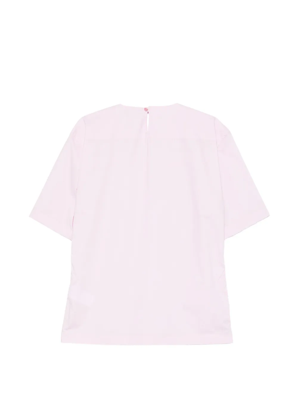  Thelatest Short-sleeve Top - Pink 