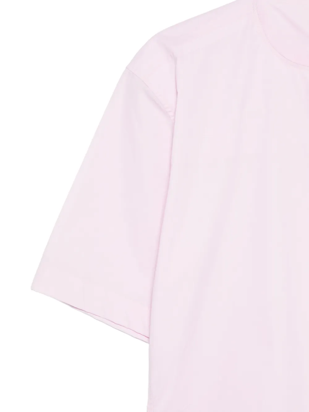  Thelatest Short-sleeve Top - Pink 