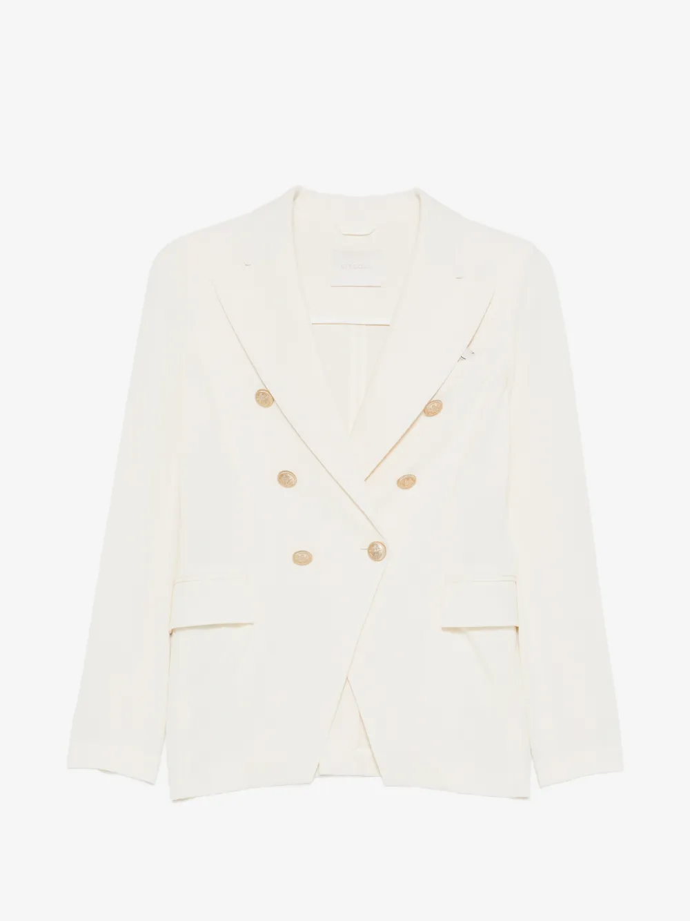 Circolo 1901 double-breasted blazer | Neutrals | Image 1