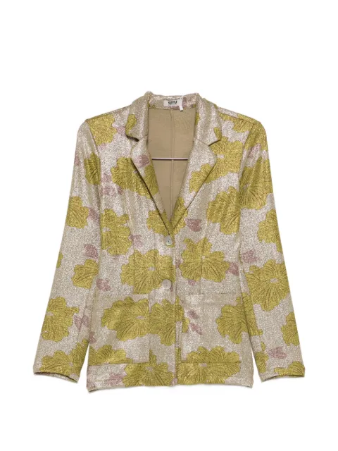 Siyu Rosella floral-print blazer