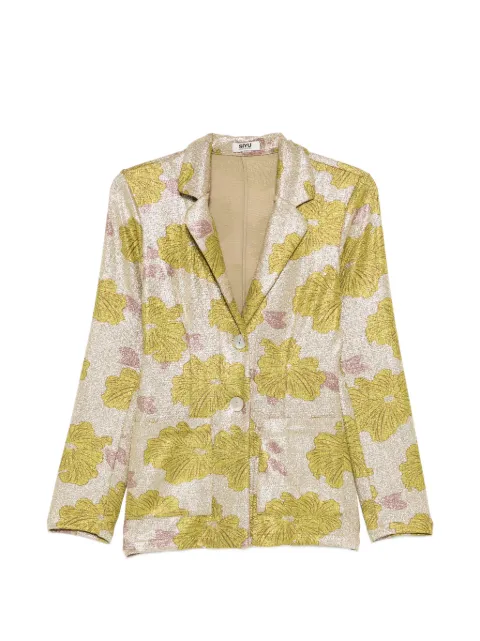 Siyu Rosella floral-print blazer