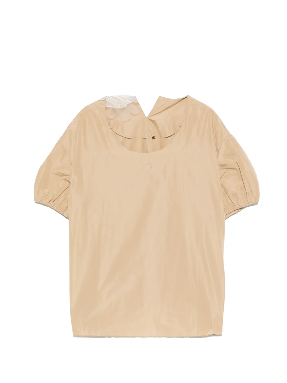 SUSANNE BOMMER puff sleeve top - Toni neutri