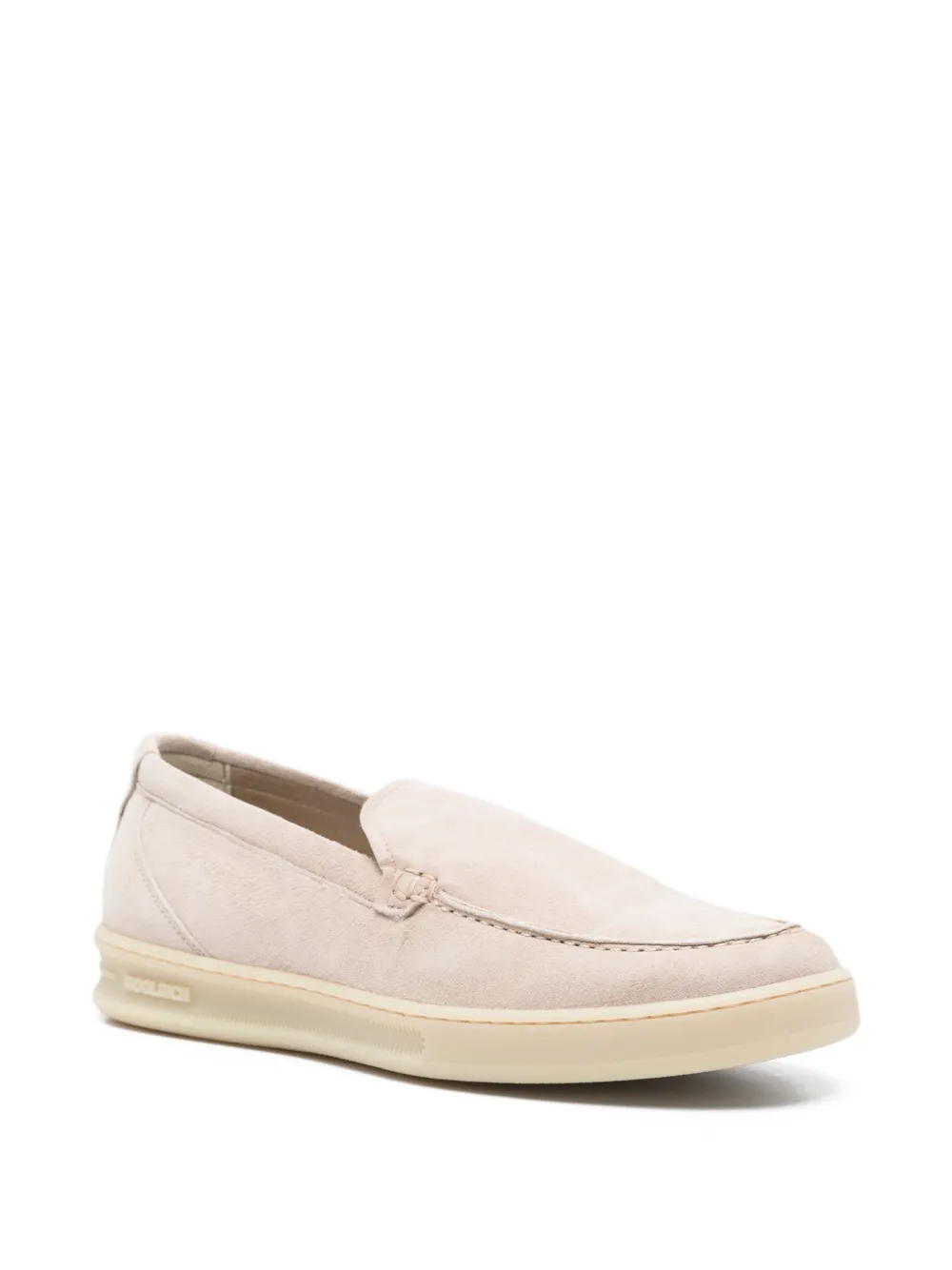  Woolrich Suede Slip-on Sneakers - Neutrals 
