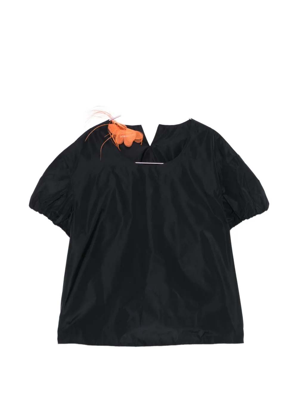 SUSANNE BOMMER puff-sleeve blouse - Blu