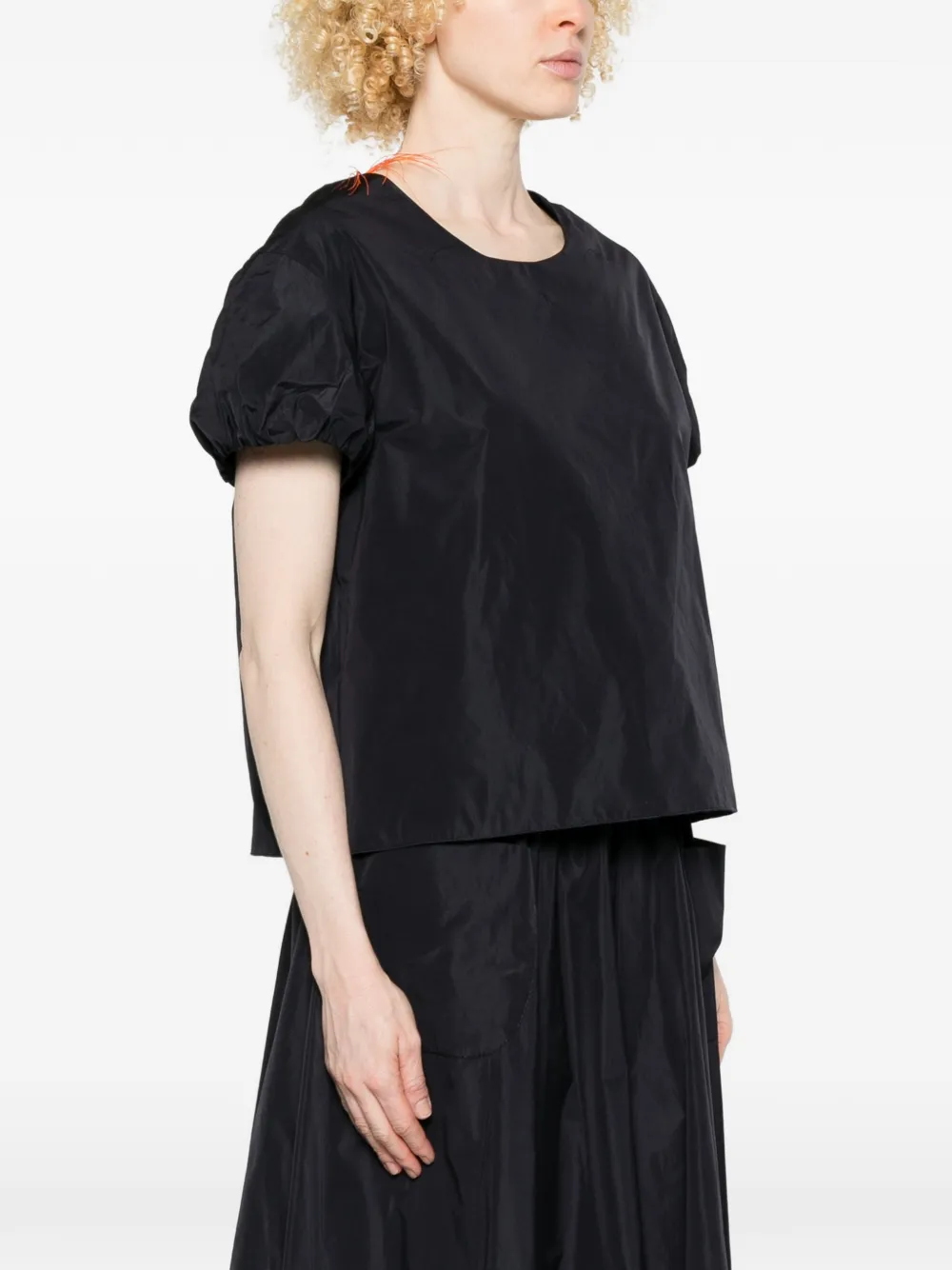  Susanne Bommer Puff-sleeve Blouse - Blue 